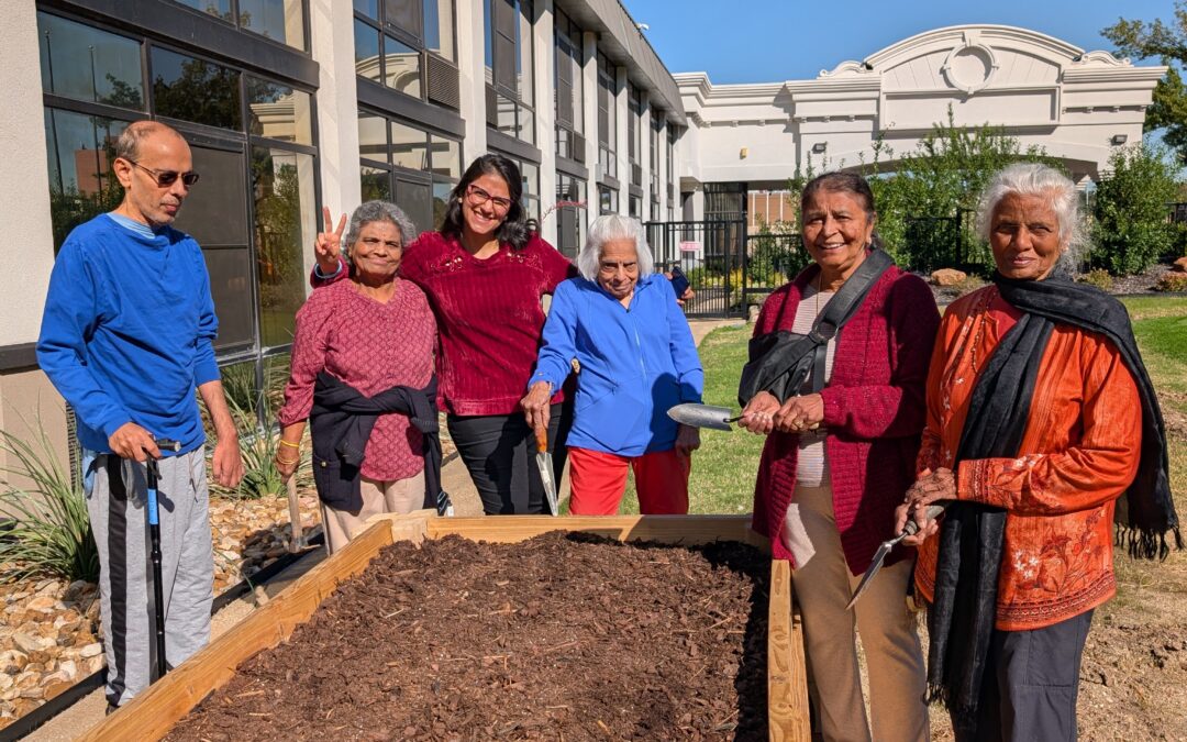Rooted in Wellness and Tradition: How Gardening Enriches Life at Bhartiya Nivas